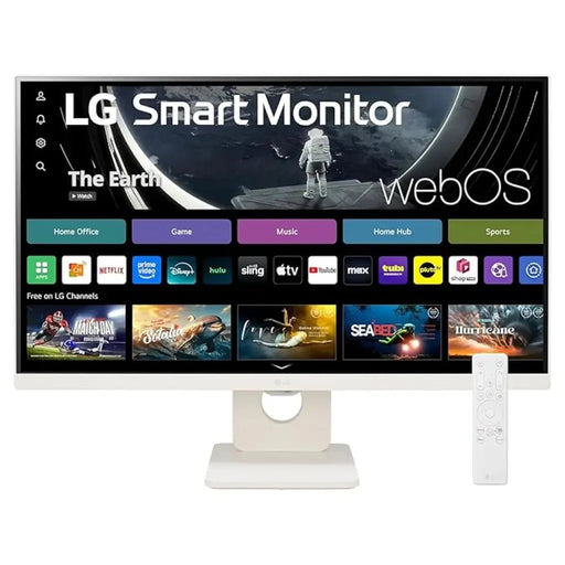 LG 25SR50F - W 24.5" Full HD IPS MyView Smart Monitor with webOS Built - in Speakers - SWIFT PERIPHERALS25SR50F-W