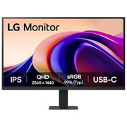 LG 27U631A - B 27" 100Hz QHD IPS Monitor USB Type - C 15W PD HDR10 - SWIFT PERIPHERALS27U631A-B