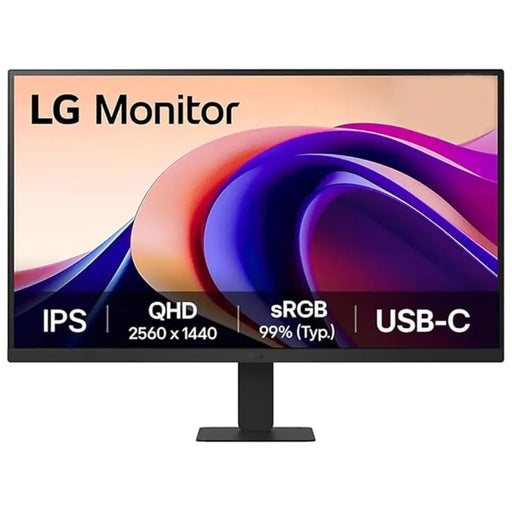 LG 27U631A - B 27" 100Hz QHD IPS Monitor USB Type - C 15W PD HDR10 - SWIFT PERIPHERALS27U631A-B
