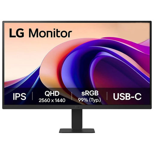 LG 27U631A - B IPS QHD (2560X1440) MONITOR, BLACK - SWIFT PERIPHERALS1093498