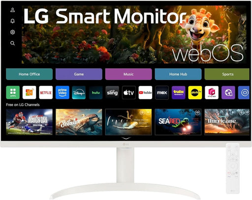 LG 32SR75U - W 32 - INCH SMART MONITOR, WHITE - SWIFT PERIPHERALS1093172