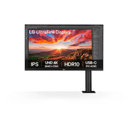 LG 32UN880K - B 31.5" UHD 4K Ergo IPS Monitor with USB - C HDR10 - SWIFT PERIPHERALS32UN880K-B