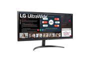 LG 34WP500 - B 34" 75Hz 1080p WFHD HDR10 IPS Panel UltraWide Gaming Monitor - Black - SWIFT PERIPHERALS34WP500-B