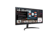 LG 34WP500 - B 34" 75Hz 1080p WFHD HDR10 IPS Panel UltraWide Gaming Monitor - Black - SWIFT PERIPHERALS34WP500-B