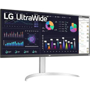 LG 34WQ650 - W 34" 100Hz UltraWide Full HD IPS Monitor USB - C HDR10 - White - SWIFT PERIPHERALS34WQ650-W