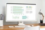 LG MyView 32SR50F - W 32" 60Hz 1080p FHD IPS Panel HDR10 Smart Monitor with Dual Speakers - White - SWIFT PERIPHERALS32SR50F-W