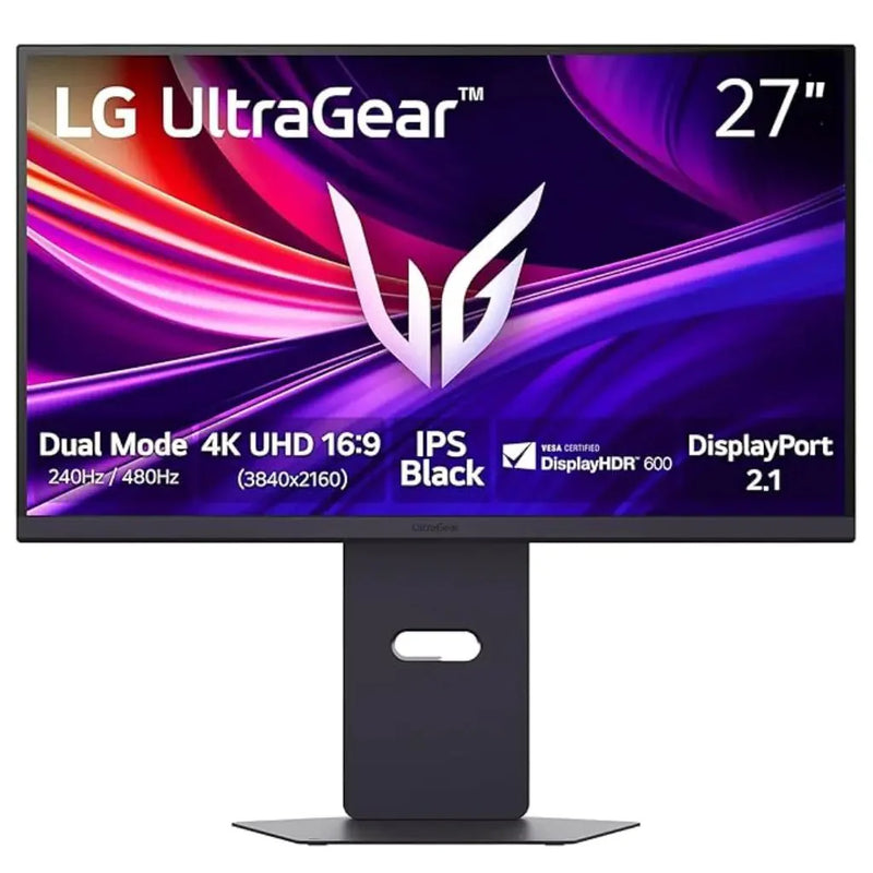LG UltraGear 27G850A - B 27" 240Hz 4K UHD Nano IPS Black Gaming Monitor - SWIFT PERIPHERALS27G850A-B