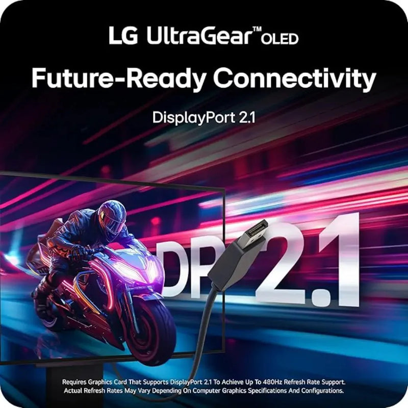 LG UltraGear 27GX790A - B 27" 480Hz OLED QHD 1440P Gaming Monitor - SWIFT PERIPHERALS27GX790A-B