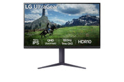 LG UltraGear 32GS85Q - B 32"QHD 180Hz 1ms nano IPS Gaming Monitor - SWIFT PERIPHERALS32GS85Q-B