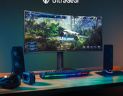 LG UltraGear 34GP63A 34" 160Hz 1440p WQHD VA Panel HDR10 Curved Gaming Monitor with Dual Speakers - SWIFT PERIPHERALS34GP63A-B