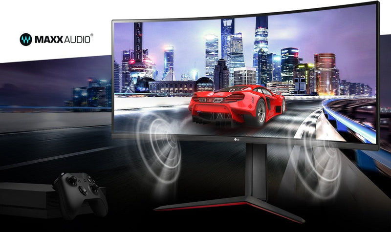 LG UltraGear 34GP63A 34" 160Hz 1440p WQHD VA Panel HDR10 Curved Gaming Monitor with Dual Speakers - SWIFT PERIPHERALS34GP63A-B