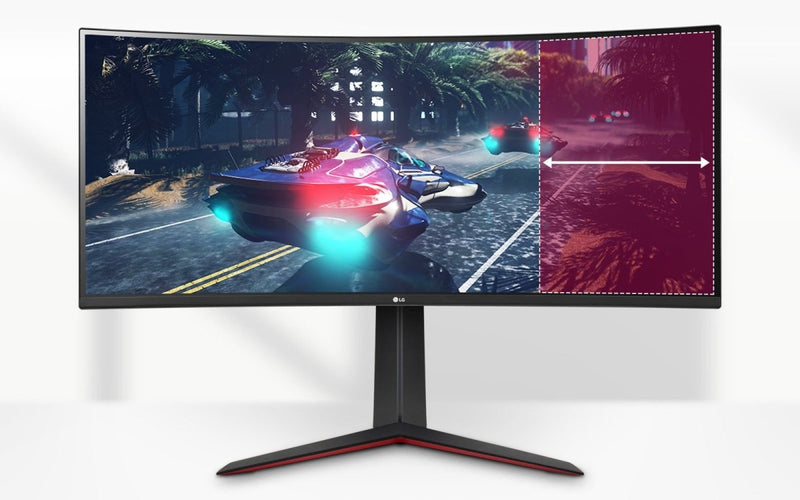 LG UltraGear 34GP63A 34" 160Hz 1440p WQHD VA Panel HDR10 Curved Gaming Monitor with Dual Speakers - SWIFT PERIPHERALS34GP63A-B