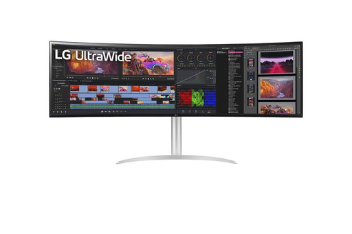 LG UltraWide 49WQ95C - W 49″ Dual QHD Nano IPS 144 Hz with NVIDIA G - SYNC Curved Monitor - SWIFT PERIPHERALS49WQ95C-W