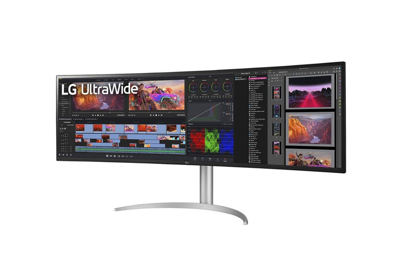 LG UltraWide 49WQ95C - W 49″ Dual QHD Nano IPS 144 Hz with NVIDIA G - SYNC Curved Monitor - SWIFT PERIPHERALS49WQ95C-W
