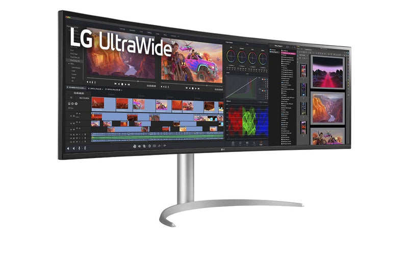 LG UltraWide 49WQ95C - W 49″ Dual QHD Nano IPS 144 Hz with NVIDIA G - SYNC Curved Monitor - SWIFT PERIPHERALS49WQ95C-W