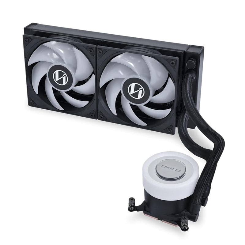 LIAN LI GA II LITE 240R ARGB 240MM CPU LIQUID COOLER BLACK G89.GA2L24RB.IN - SWIFT PERIPHERALS1093200