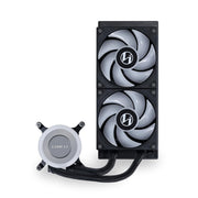 LIAN LI GA II LITE 240R ARGB 240MM CPU LIQUID COOLER BLACK G89.GA2L24RB.IN - SWIFT PERIPHERALS1093200