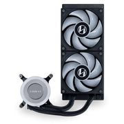 LIAN LI GA II LITE 240R ARGB 240MM CPU LIQUID COOLER BLACK G89.GA2L24RB.IN - SWIFT PERIPHERALS1093200