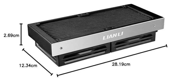 LIAN LI GALAHAD 240 ARGB 240MM AIO LIQUID COOLER BLACK - SWIFT PERIPHERALS102511
