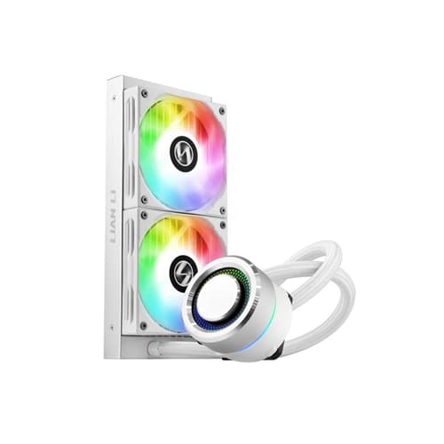 LIAN LI GALAHAD 240 ARGB 240MM AIO LIQUID COOLER WHITE - SWIFT PERIPHERALS103241