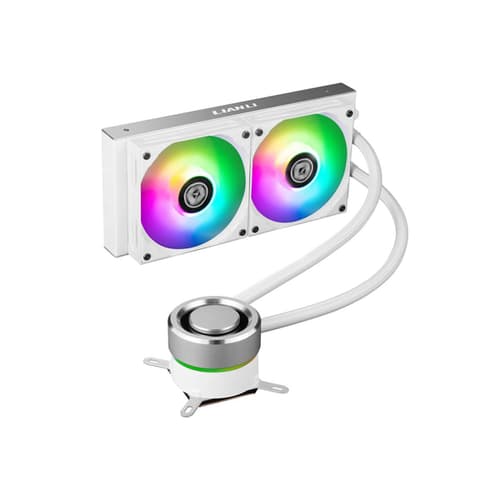 LIAN LI GALAHAD 240 ARGB 240MM AIO LIQUID COOLER WHITE - SWIFT PERIPHERALS103241