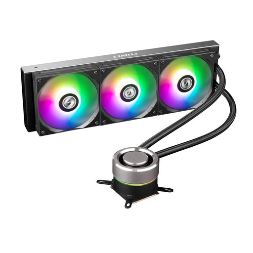 LIAN LI GALAHAD 360 ARGB 360MM AIO LIQUID COOLER BLACK - SWIFT PERIPHERALS1084724