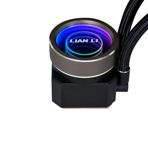 LIAN LI GALAHAD II 360 TRINITY 360MM AIO LIQUID COOLER BLACK - SWIFT PERIPHERALS1086657