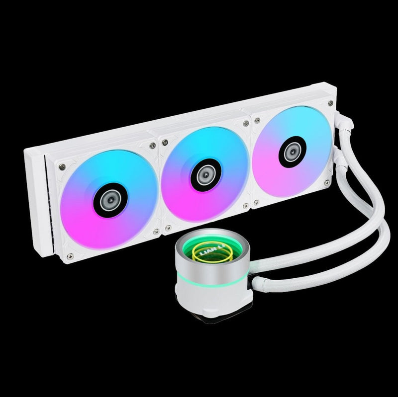 LIAN LI GALAHAD II 360 TRINITY 360MM AIO LIQUID COOLER WHITE - SWIFT PERIPHERALS1086658