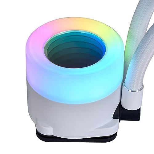 LIAN LI GALAHAD II 360 TRINITY 360MM AIO LIQUID COOLER WHITE - SWIFT PERIPHERALS1086658