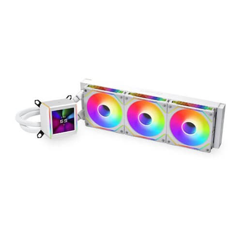 LIAN LI GALAHAD II LCD 360 TRINITY SL INFINITY 360MM AIO LIQUID COOLER WHITE G89.GA2ALCD36INW - IN - SWIFT PERIPHERALS1088544
