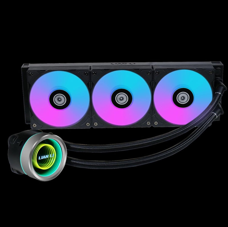 LIAN LI GALAHAD II TRINITY SL - INF ARGB 360MM CPU LIQUID COOLER (BLACK) - SWIFT PERIPHERALS1086659
