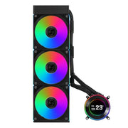 LIAN LI HYDROSHIFT II LCD - C 360CL BLACK RGB CPU LIQUID COOLER (G89.GHS2LCD36RB.IN) - SWIFT PERIPHERALS1095358