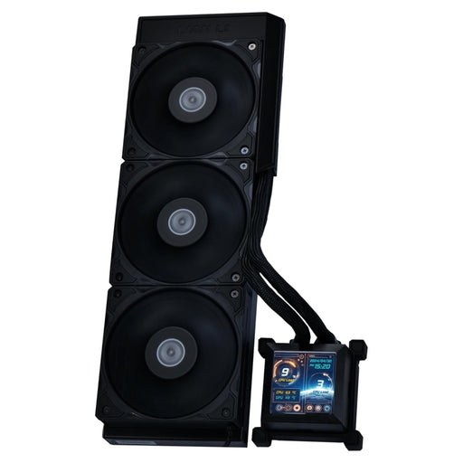 LIAN LI HYDROSHIFT LCD 360S LIQUID COOLER WITH HEATSINK - BLACK (G89.GHSLCD36SB.IN) - SWIFT PERIPHERALS1094406