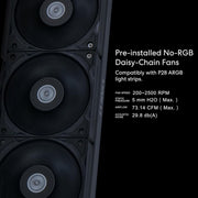 LIAN LI HYDROSHIFT LCD 360S LIQUID COOLER WITH HEATSINK - BLACK (G89.GHSLCD36SB.IN) - SWIFT PERIPHERALS1094406