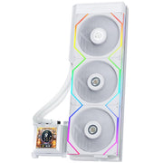 LIAN LI HYDROSHIFT LCD 360TL LIQUID CPU COOLER - WHITE - SWIFT PERIPHERALS1091071