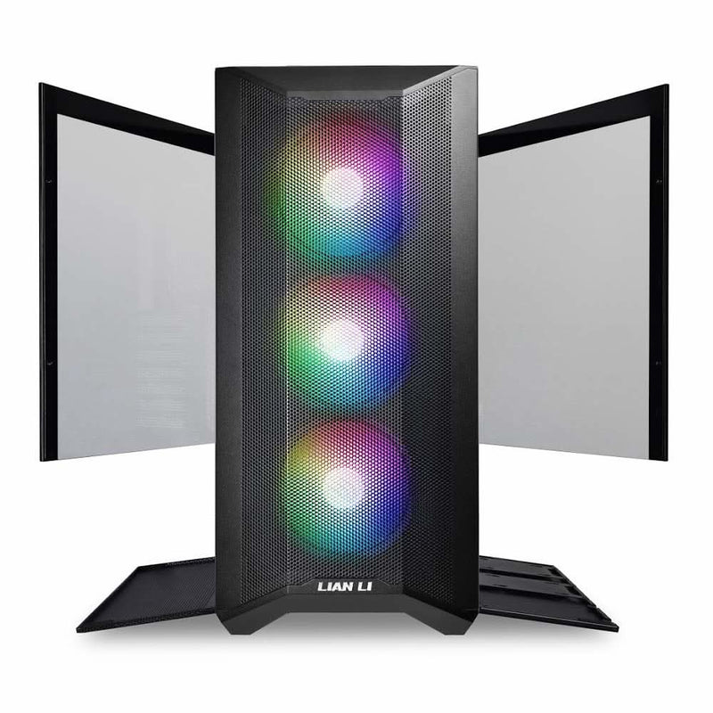 LIAN LI LANCOOL 2 MESH RGB MID - TOWER ATX CABINET BLACK - SWIFT PERIPHERALS103396