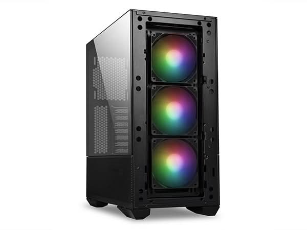 LIAN LI LANCOOL 2 MESH TYPE - C RGB MID - TOWER E - ATX CABINET BLACK - SWIFT PERIPHERALS107499