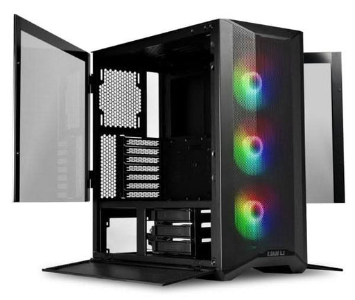 LIAN LI LANCOOL 2 MESH TYPE - C RGB MID - TOWER E - ATX CABINET BLACK - SWIFT PERIPHERALS107499