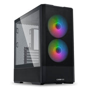 LIAN LI LANCOOL 207 MID - TOWER ATX GAMING CABINET - BLACK (G99.LAN207RX.IN) - SWIFT PERIPHERALS1094410