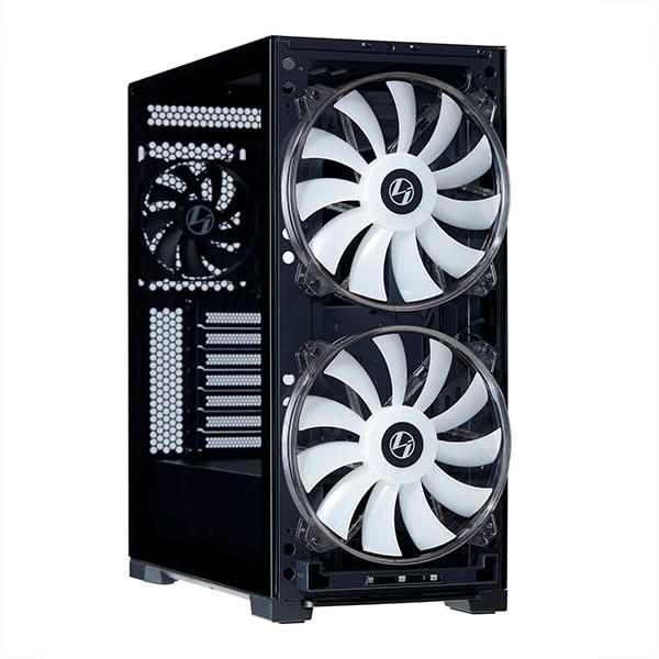 LIAN LI LANCOOL 215 X MID - TOWER E - ATX CABINET BLACK - SWIFT PERIPHERALS105000