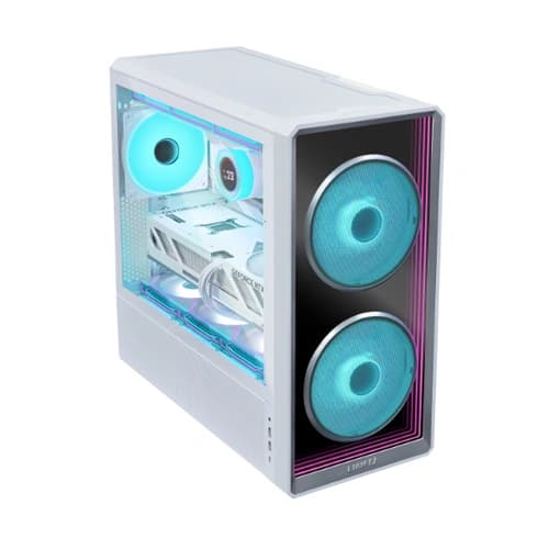 Lian Li Lancool 217 INF ARGB White E - ATX Mid Tower Case - SWIFT PERIPHERALS1096314