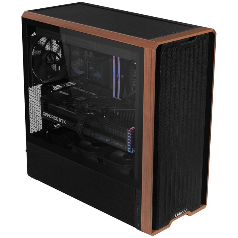LIAN LI LANCOOL 217 MID - TOWER GAMING CABINET - BLACK ( G99.LAN217X.IN) - SWIFT PERIPHERALS1093870