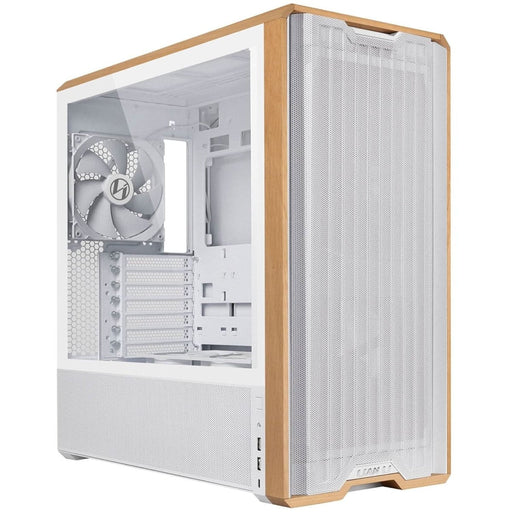 LIAN LI LANCOOL 217 MID - TOWER GAMING CABINET - WHITE (G99.LAN217W.IN) - SWIFT PERIPHERALS1094409