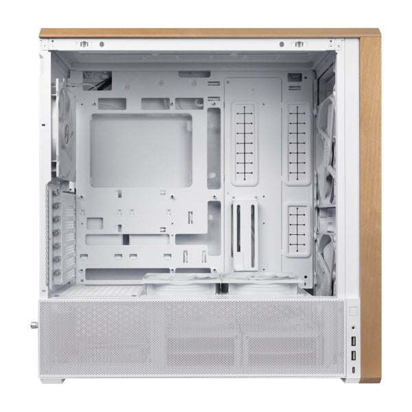 LIAN LI LANCOOL 217 MID - TOWER GAMING CABINET - WHITE (G99.LAN217W.IN) - SWIFT PERIPHERALS1094409