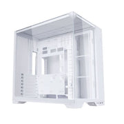 LIAN LI O11 VISION COMPACT WHITE E - ATX MID TOWER CASE G99.O11VPW.IN - SWIFT PERIPHERALS1092143