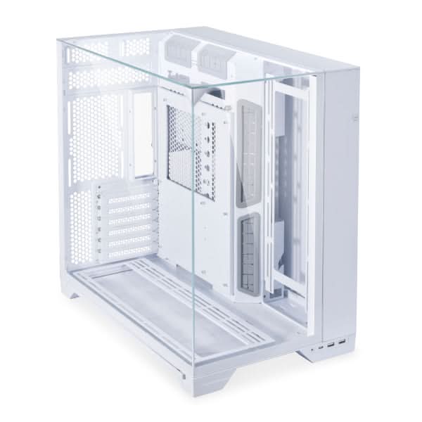 LIAN LI O11 VISION E - ATX MID TOWER CABINET WHITE - SWIFT PERIPHERALS1090184
