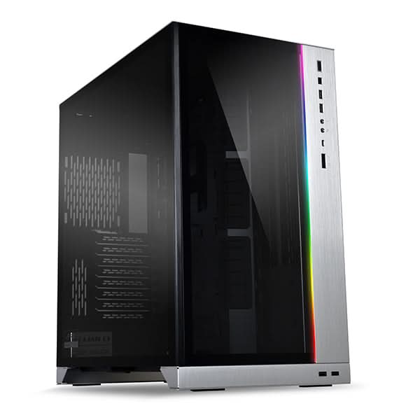 LIAN LI PC - 011 DYNAMIC XL ROG EDITION FULL TOWER CABINET SILVER - SWIFT PERIPHERALS100377