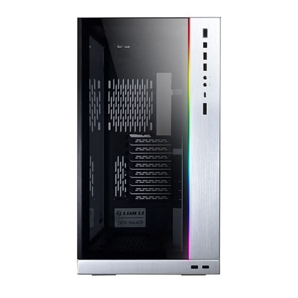 LIAN LI PC - 011 DYNAMIC XL ROG EDITION FULL TOWER CABINET SILVER - SWIFT PERIPHERALS100377