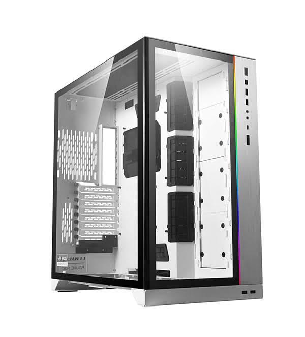 LIAN LI PC - 011 DYNAMIC XL ROG EDITION FULL TOWER CABINET SILVER - SWIFT PERIPHERALS100377