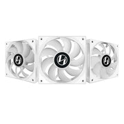 LIAN LI ST120 CABINET FAN TRIPLE PACK KIT WHITE - SWIFT PERIPHERALS1085071